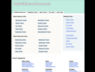 dubaiexcursions.net screenshot