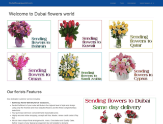 dubaiflowersworld.com screenshot