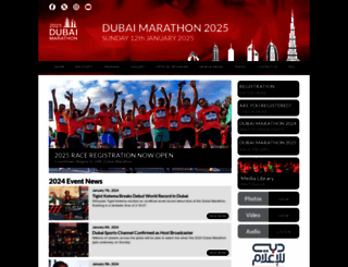 dubaimarathon.org screenshot