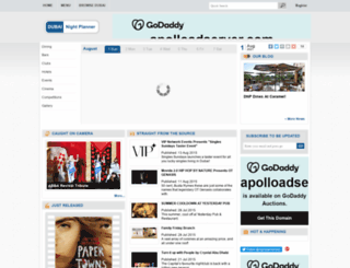 dubainightplanner.com screenshot