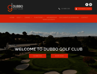 dubbogolfclub.com.au screenshot
