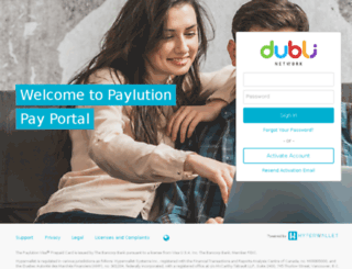 dubli.paylution.com screenshot