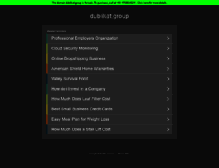 dublikat.group screenshot