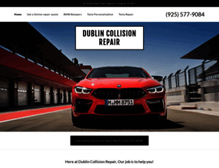 dublin-collision.com screenshot