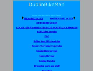 dublinbikeman.com screenshot