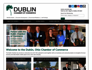 dublinchamber.org screenshot