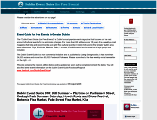 dublineventguide.com screenshot