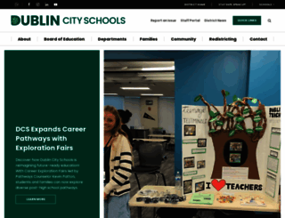 dublinschools.net screenshot