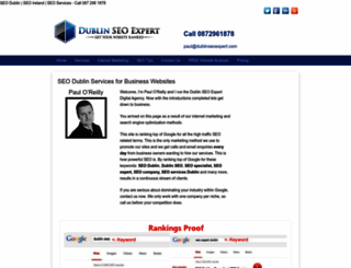 dublinseoexpert.com screenshot