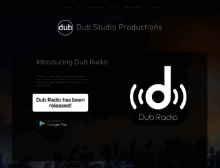 dubmusicplayer.com screenshot