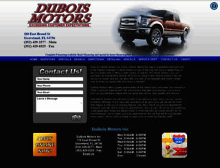 duboismotors.com screenshot
