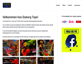 duborg-toys.dk screenshot