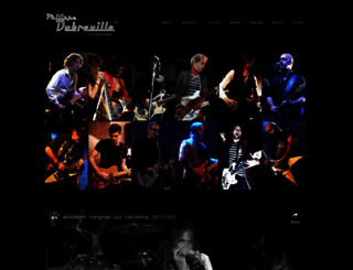 dubreuille-guitar.com screenshot