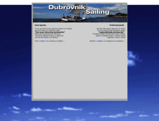 dubrovnik-sailing.com screenshot