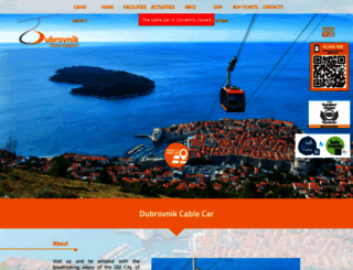 dubrovnikcablecar.com screenshot