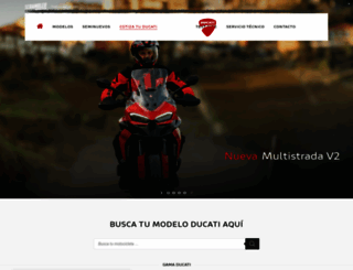 ducati-chile.cl screenshot