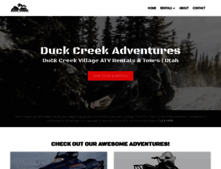 duckcreekadventures.com screenshot