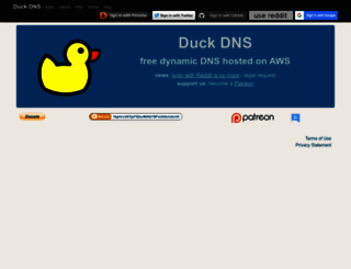 duckdns.org screenshot