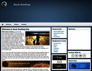duckhuntinginfo.com screenshot