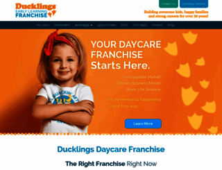 ducklingsfranchise.com screenshot