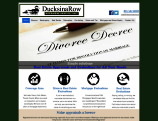 ducksinarowappraisal.com screenshot