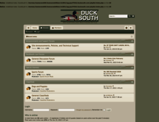 ducksouth.com screenshot