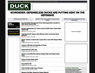 ducksportsnews.com screenshot