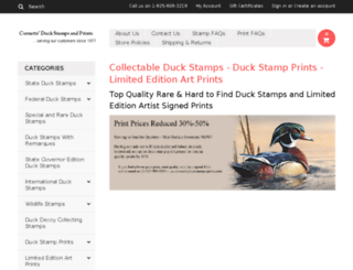 duckstamps-prints.com screenshot