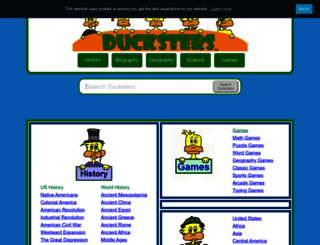 ducksters.com screenshot