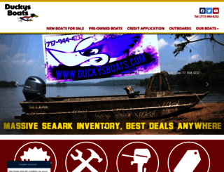 duckysboats.com screenshot