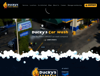 duckyscarwash.com screenshot