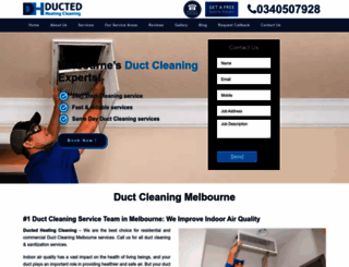 ductedheatingcleaning.com.au screenshot