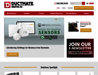 ductmate.com screenshot