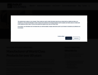 dudleyindustries.com screenshot