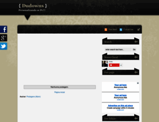 dudowns.blogspot.com.br screenshot
