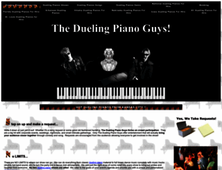 duelingpianoskc.com screenshot