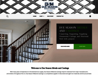 dueseasonmetals.com screenshot
