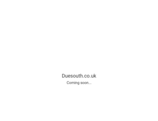 duesouth.co.uk screenshot