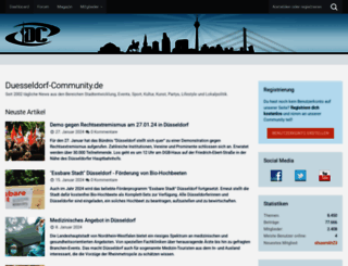 duesseldorf-community.de screenshot