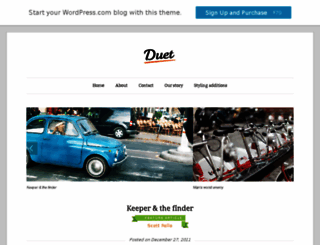 duetdemo.wordpress.com screenshot