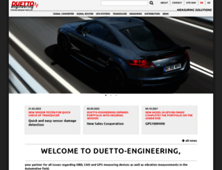 duetto-engineering.com screenshot