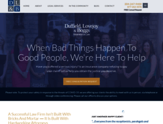 duffieldandlovejoy.com screenshot