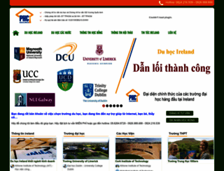 duhocireland.edu.vn screenshot