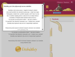 dukatky.cz screenshot