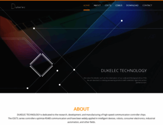 dukelec.com screenshot