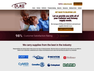dukemedicalsupply.com screenshot