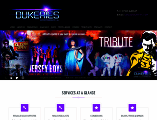 dukeries.com screenshot