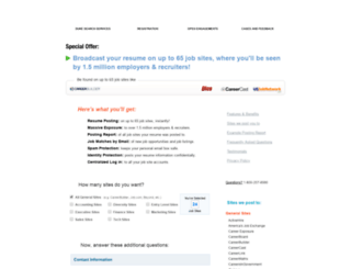 dukesearch.resumerabbit.com screenshot