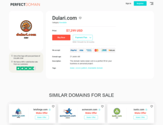 dulari.com screenshot