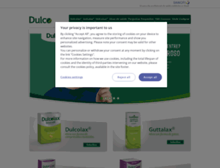 dulcolax.com.br screenshot